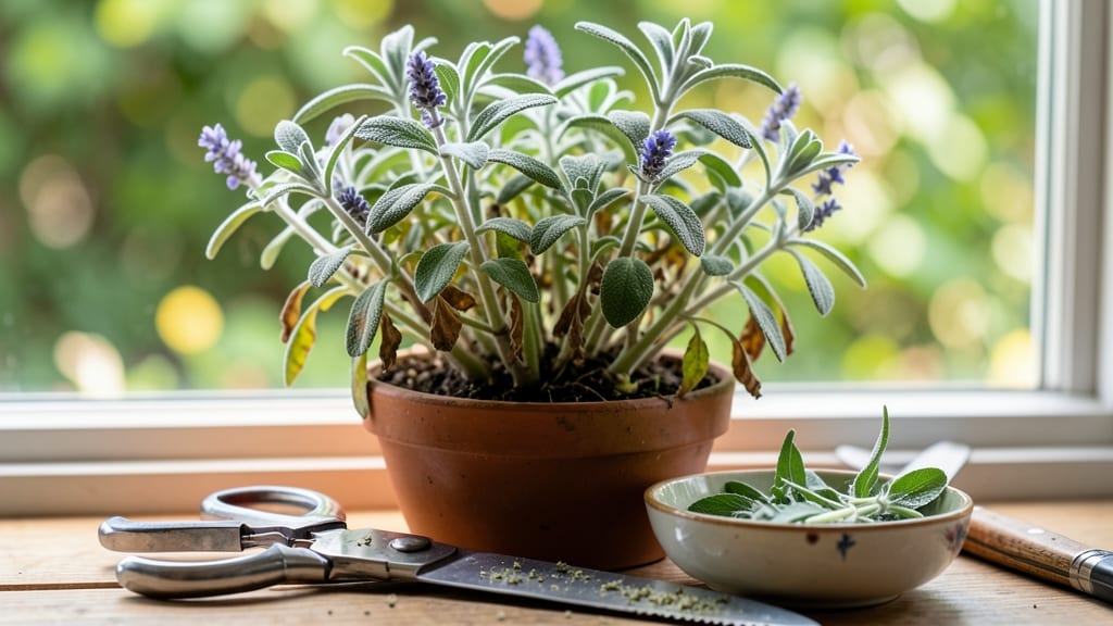 How to Harvest Sage Leaves: When and How to Snip for Freshest Flavor