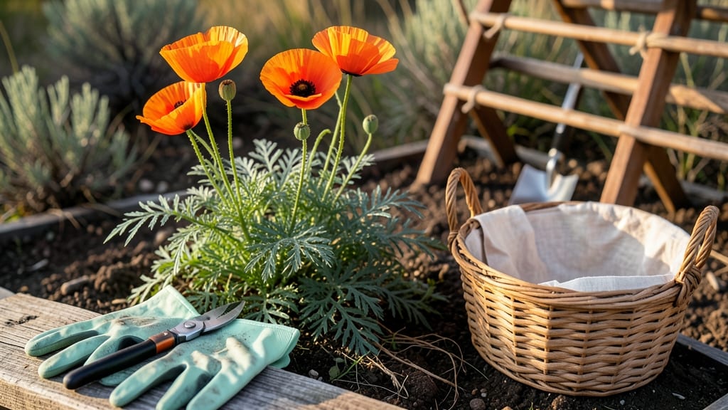 How to Harvest Poppies: When Seed Pods Crack Open Naturally