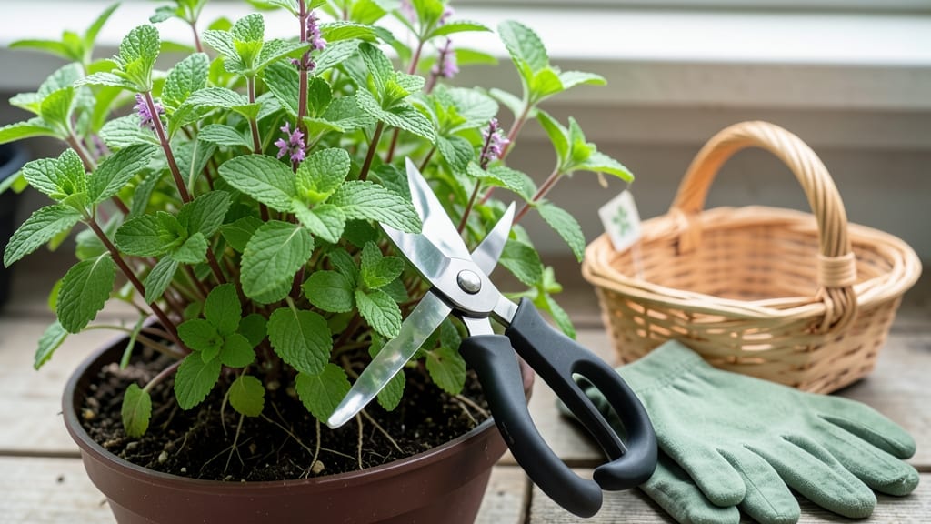 How to Harvest Spearmint: When Stems Bend Naturally for Peak Flavor