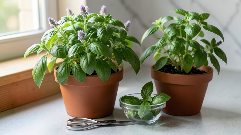 Proper Way to Harvest Basil: Stem Snap Test for Peak Flavor Without Damage