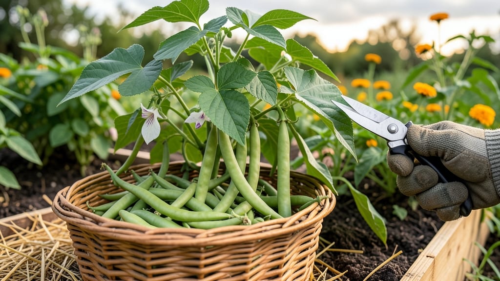 When to Harvest Snap Beans: Pod Size and Color Guide for Crunchy Picks