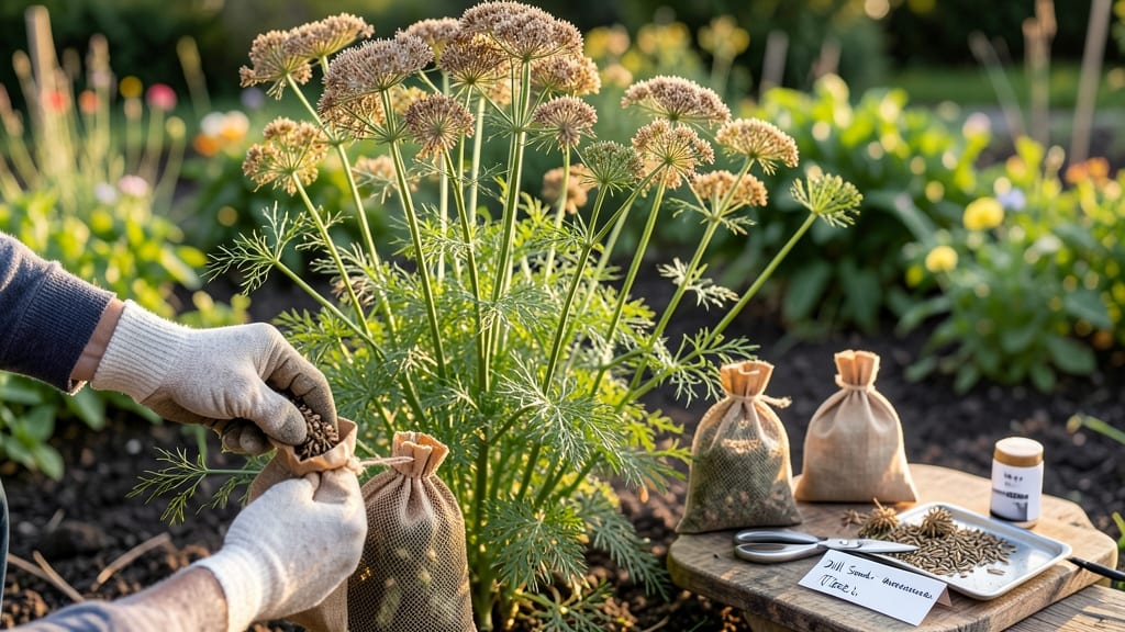How to Harvest Dill Seeds: When Pods Turn Brown & Crack Open Naturally