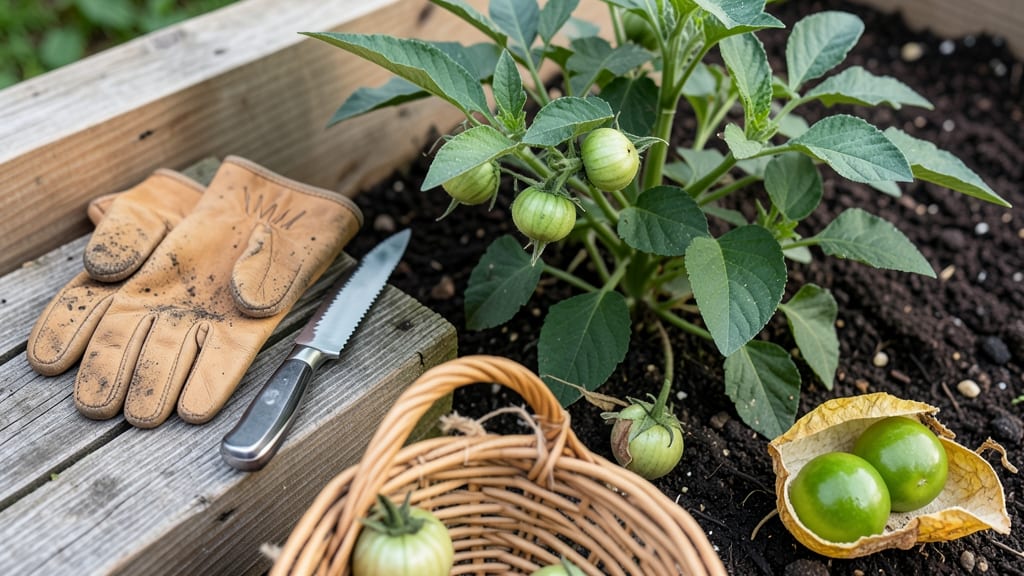 How to Know When to Harvest Tomatillos: 3 Visual & Touch Tests for Peak Tanginess