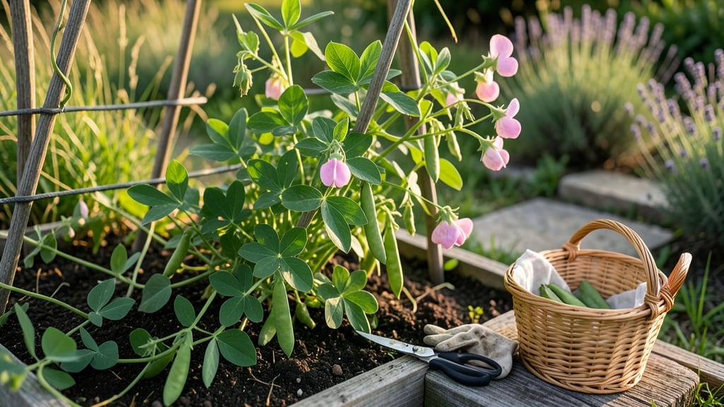 When to Harvest Sweet Peas: Pods Pop When Pressed—3 Tactile Tests for Perfect Timing