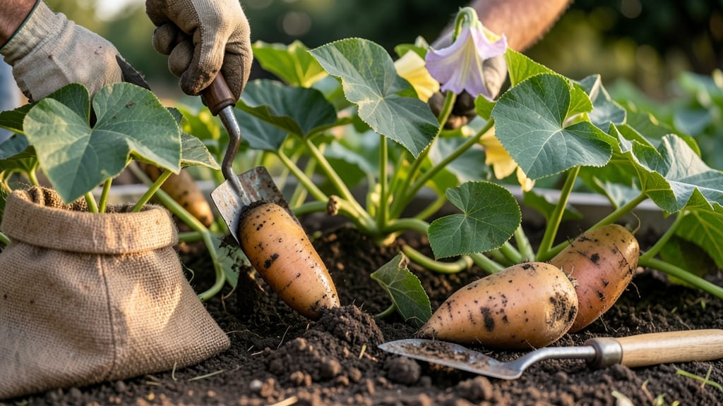 When to Harvest Sweet Potatoes in Texas: Slip-Skin Test & Heatwave Timing