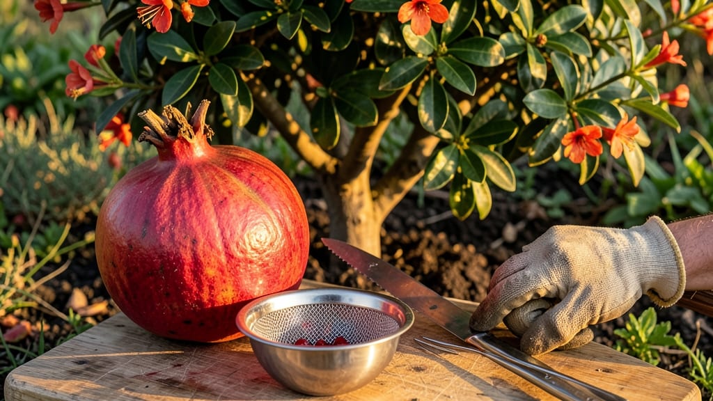 How to Harvest Pomegranate Seeds: Juice Extraction Tricks Without the Mess