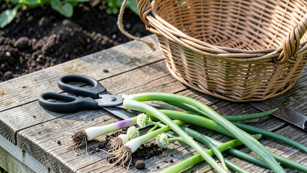 When to Harvest Scallions: 3 Visual Cues for Peak Flavor Before Bolting