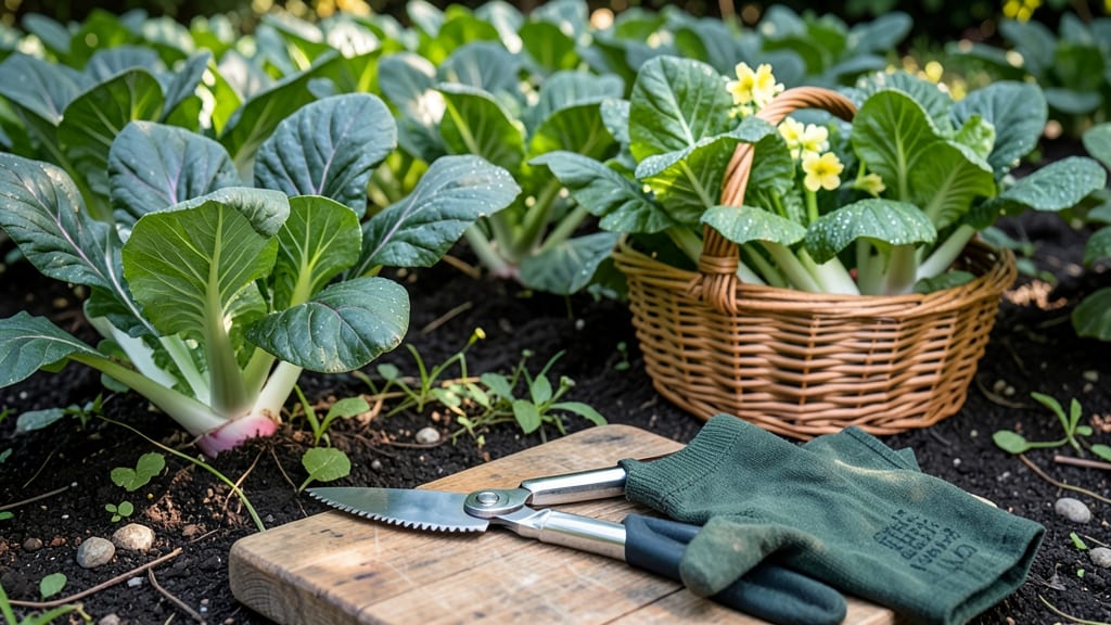 How to Harvest Bok Choi: Cut-and-Come-Again Technique for Continuous Harvests