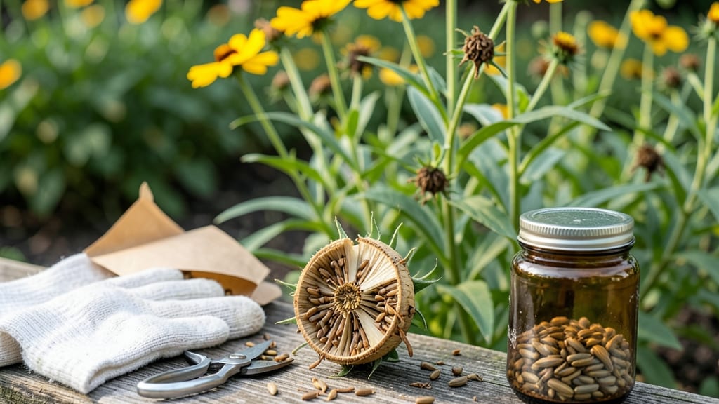 How to Harvest Coreopsis Seeds: When Seed Heads Turn Brown and Germination Tips