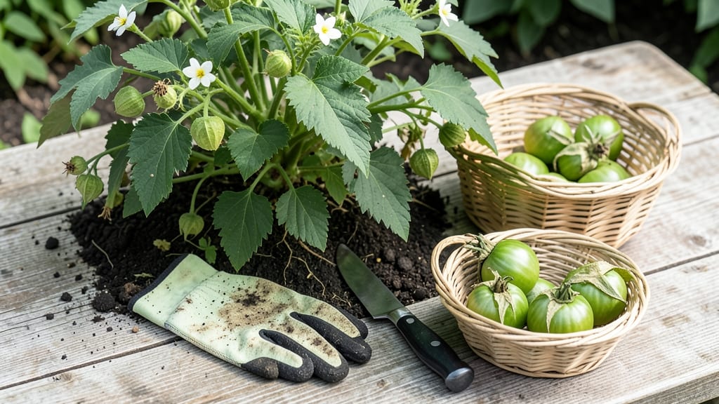 When to Harvest Tomatillos: Green to Golden Color Shift Guide