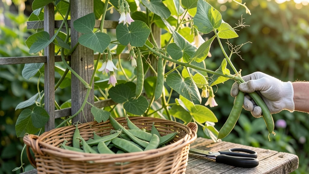 When to Harvest Pea Pods: 3 Visual Cues for Sweetness Before Overgrowth
