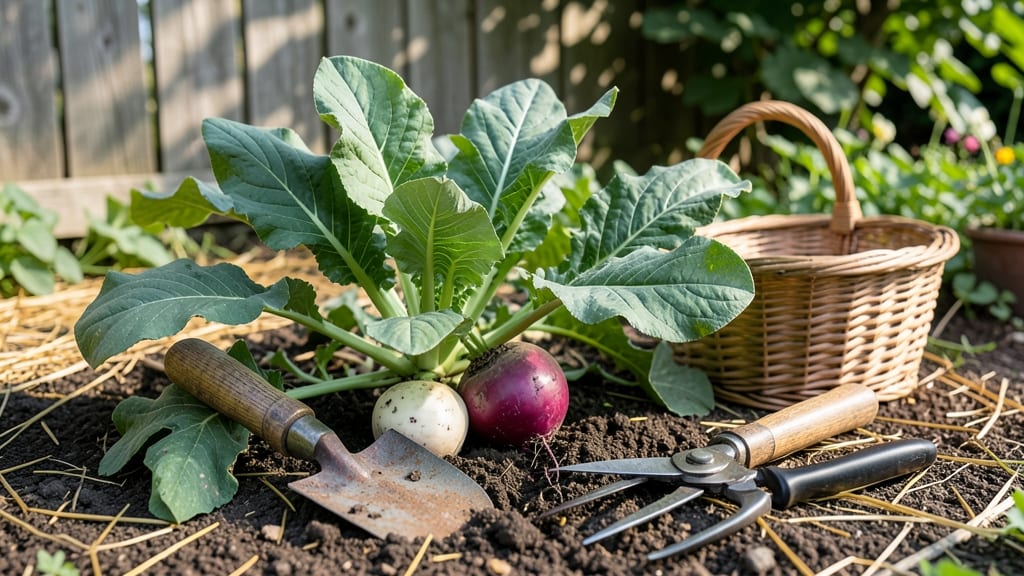 When to Harvest Turnips: 3 Tactile Tests for Crunchy Sweetness