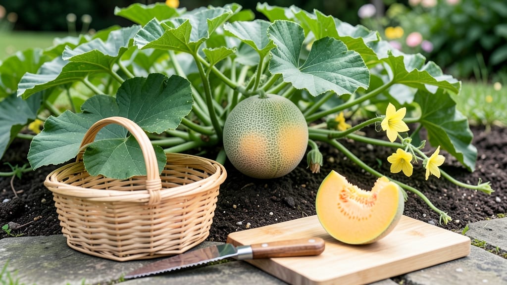 When to Harvest Cantaloupe: 3 Non-Negotiable Ripeness Tests for Sweetest Fruit