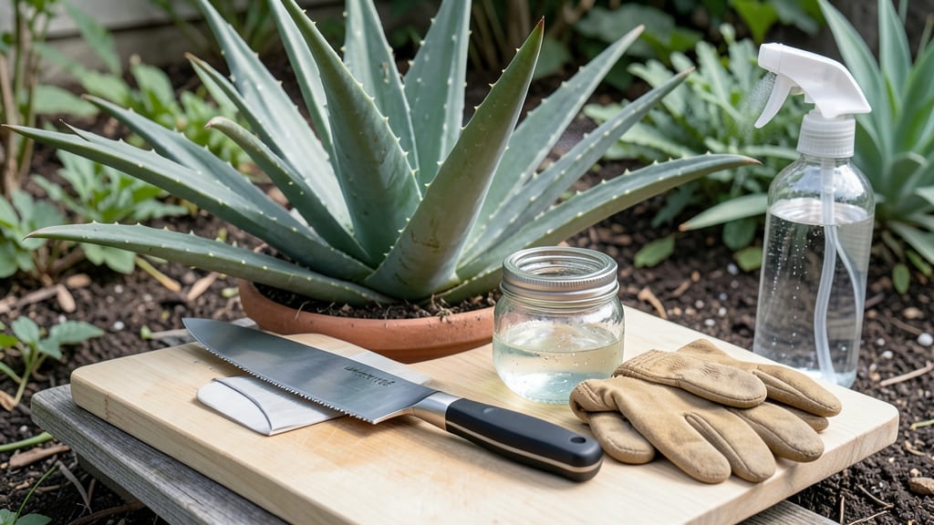 How to Harvest Aloe Plant: When Leaves Pull Easily Without Damage