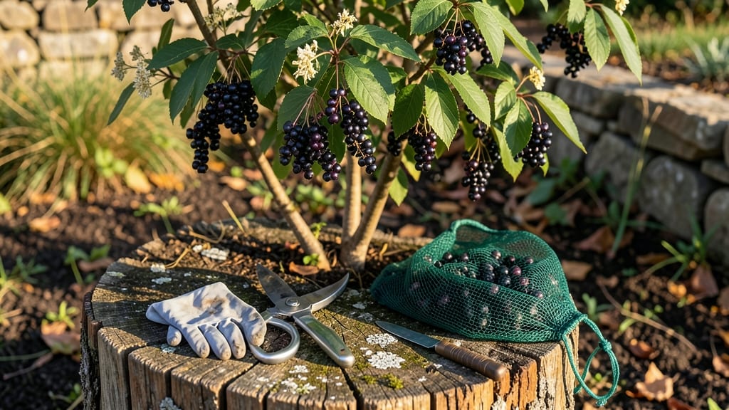 Elderberry Harvest Time: Moon Phase Secrets for Peak Flavor & Yield