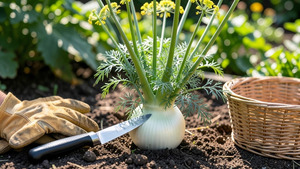 When to Harvest Fennel Bulb: Tactile Twist Test for Peak Sweetness