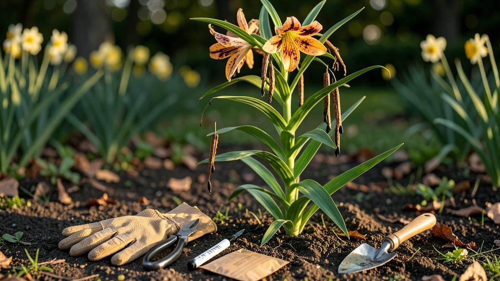 How to Harvest Tiger Lily Seeds: When Pods Turn Brown and Crack Open Naturally