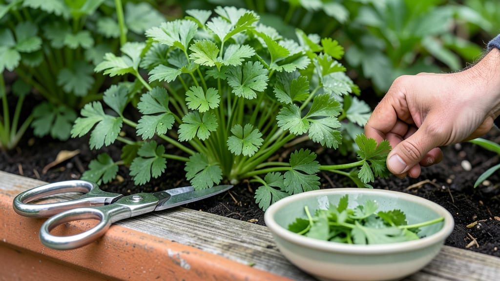 How to Harvest Parsley Without Killing the Plant: Trim-and-Regrow Method for Year-Round Supply