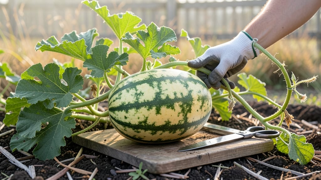 When to Harvest Sugar Baby Watermelon: Thump Test + 3 Hidden Ripeness Clues