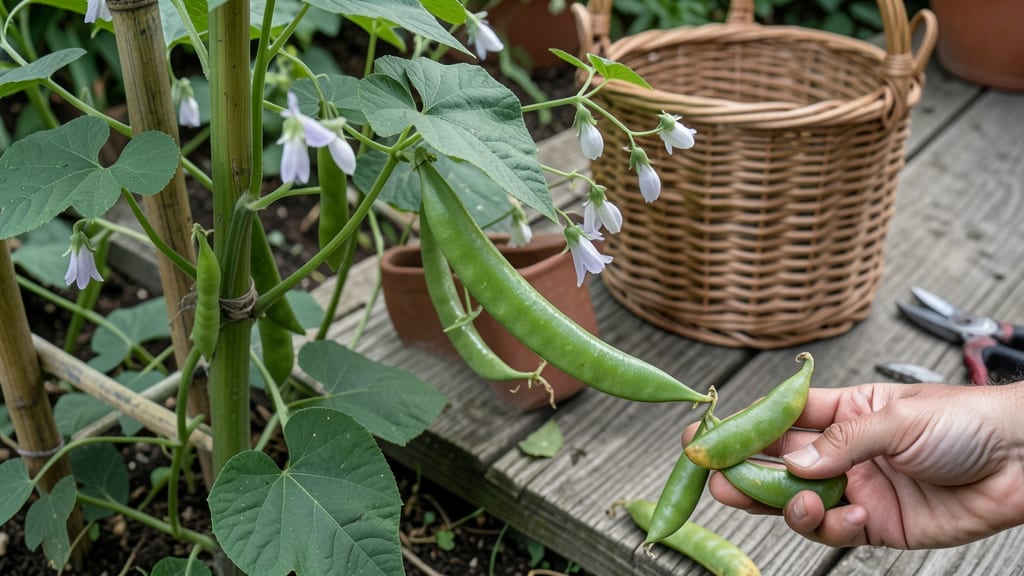 How to Harvest Pole Beans: 3 Simple Checks for Perfect Timing