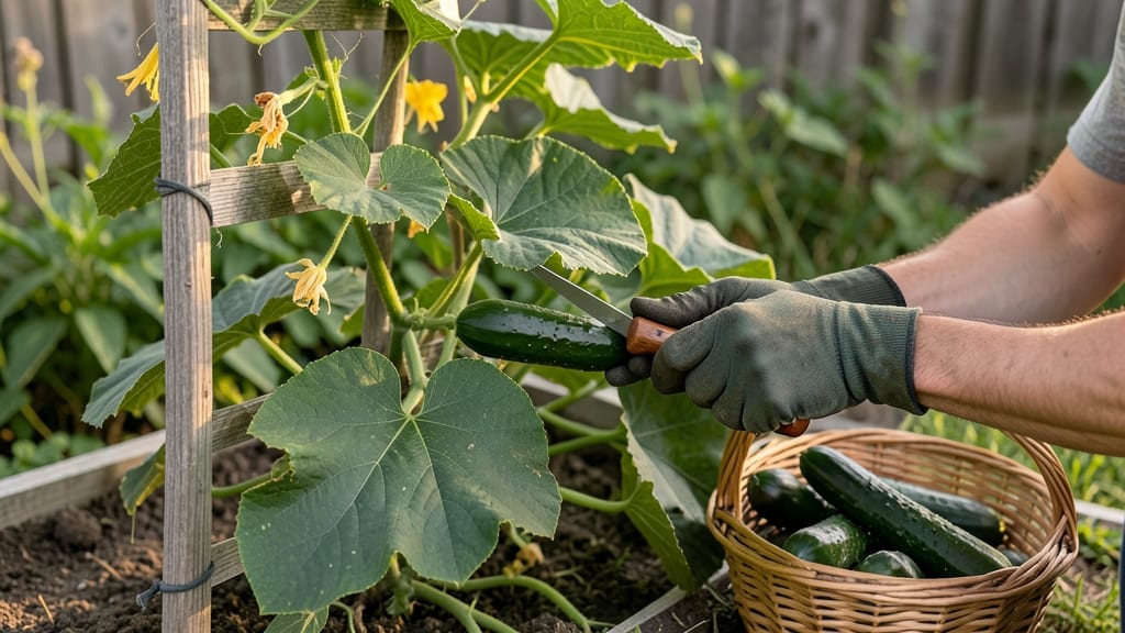 When to Harvest Cucumbers With Prickly Skin: 3 Tactile Tests for Crunchy, Seedless Picks
