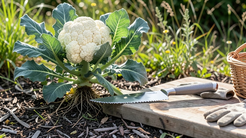 Harvest Time for Cauliflower: When Stems Tighten and Curds Stay Firm